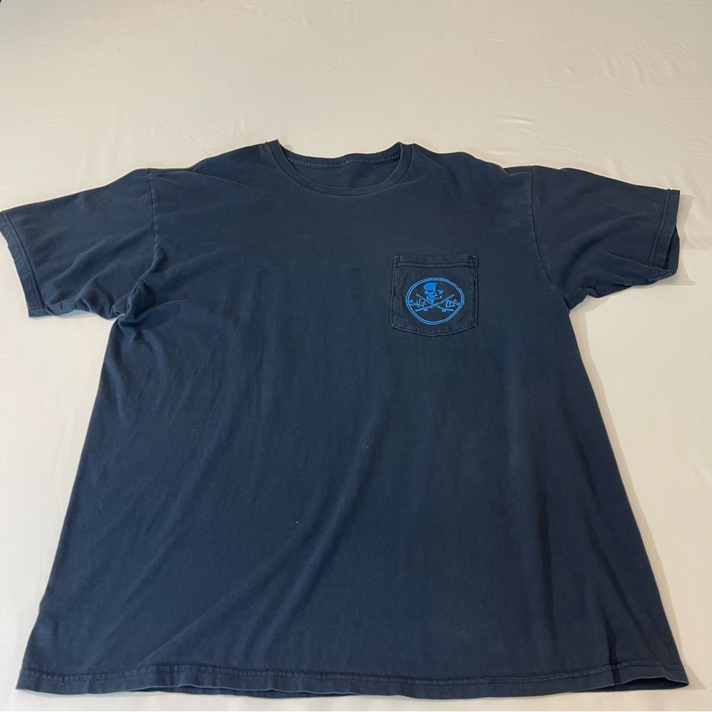 Salt Life, blue, Mens T-shirt, large ,see measurements, good condition, …